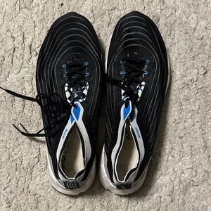 adidas Black and Blue Athletic Shoes